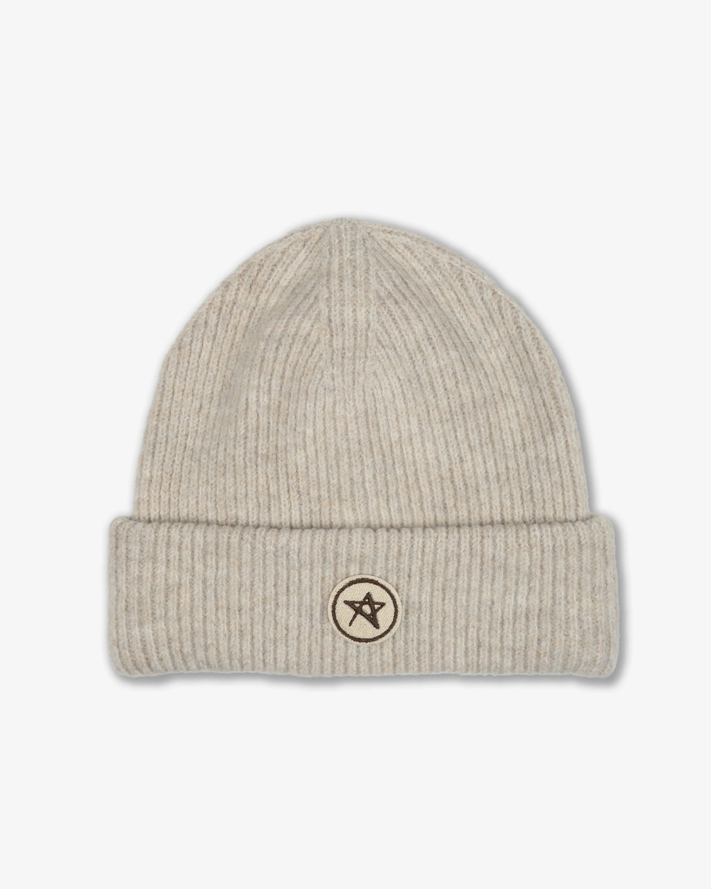 Knitted Beanie Beige