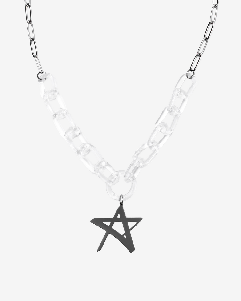 Melted Star Necklace
